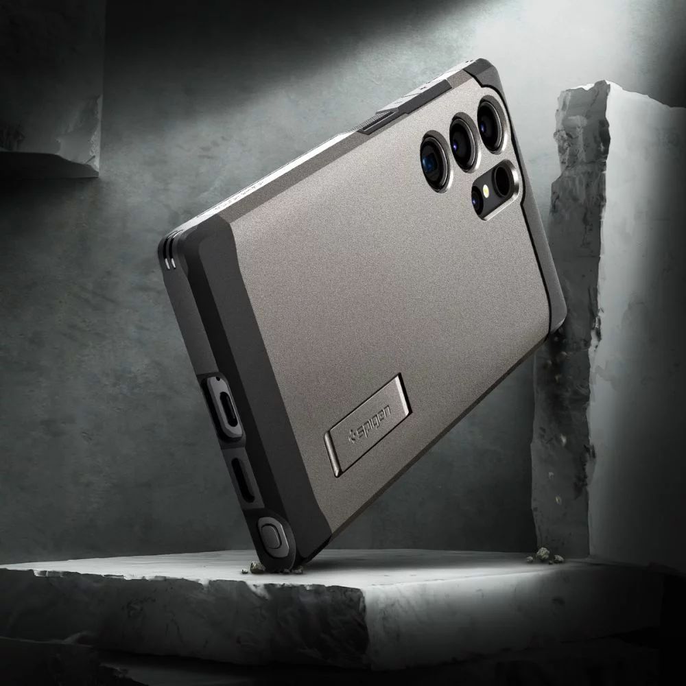 Spigen Tough Armor Samsung Galaxy S24 Ultra Gunmetal