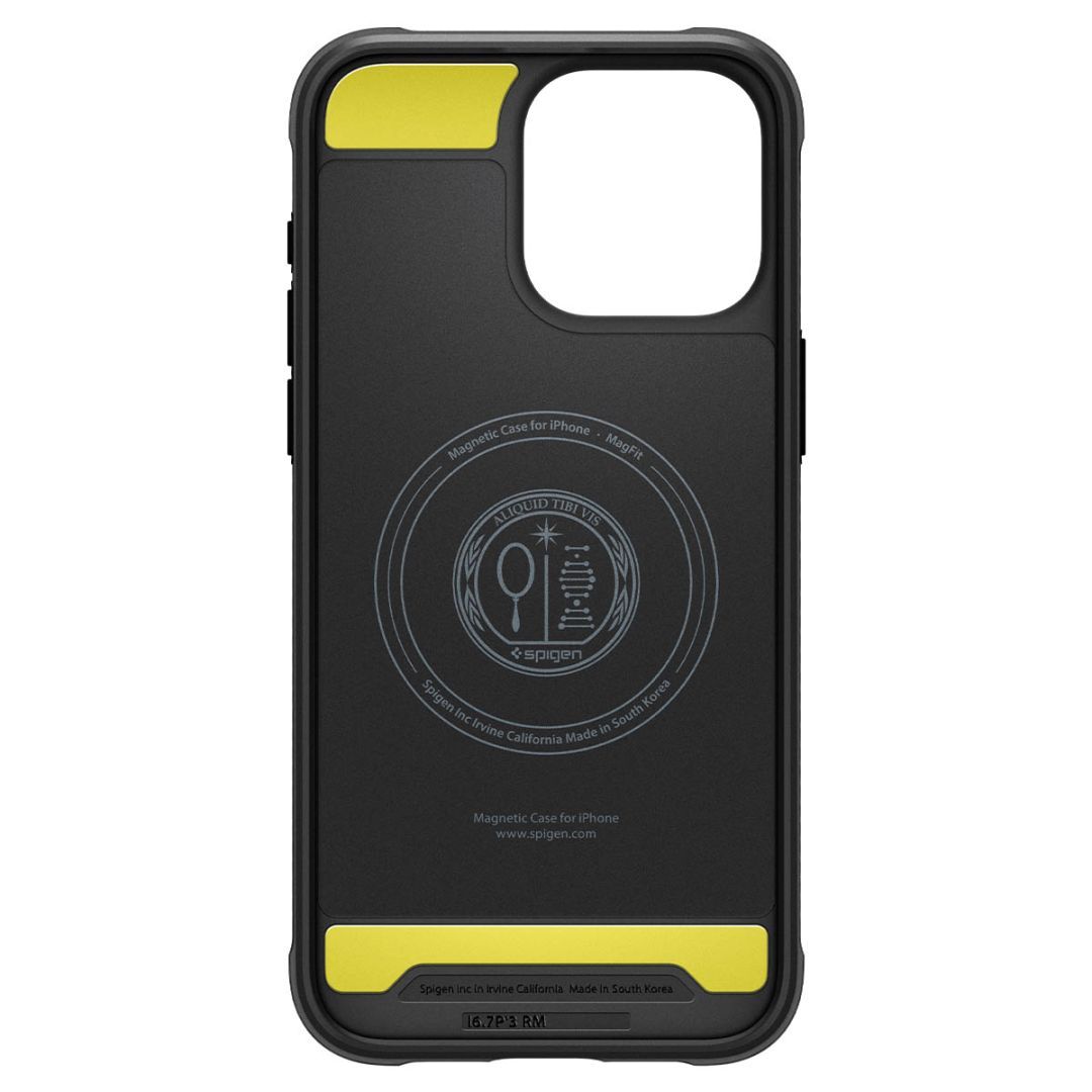 Spigen iPhone 15 Pro Max Case Rugged Armor (MagFit) Matte Black