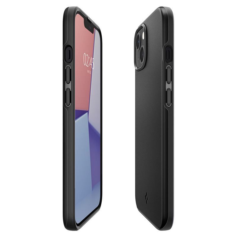 Spigen Thin Fit, black - iPhone 13