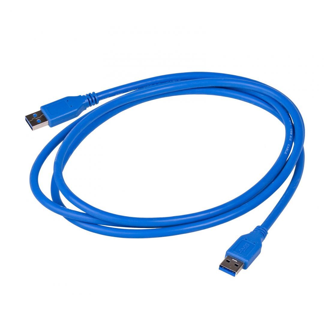 Akyga AK-USB-14 USB 3.0/USB 1.8m Cable Blue