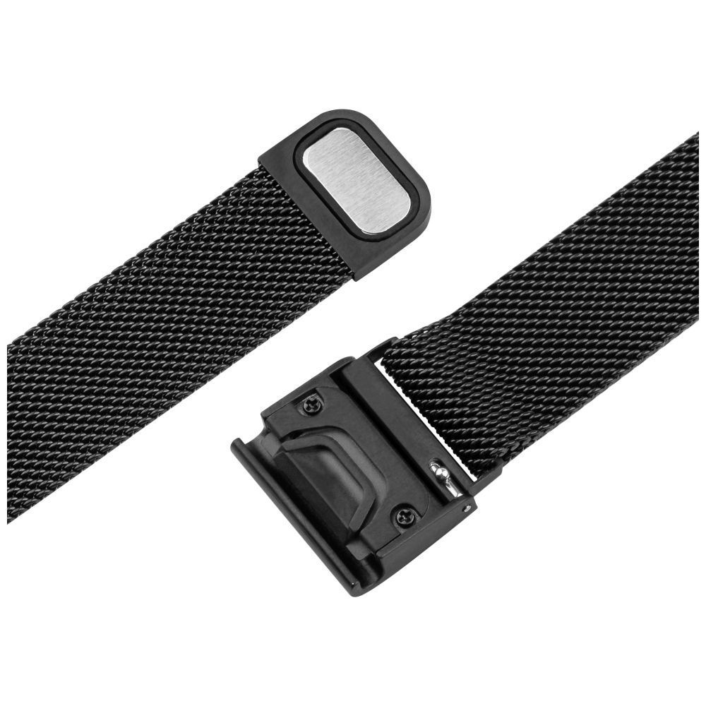 FIXED Mesh szíj Garmin QuickFit 20mm, fekete