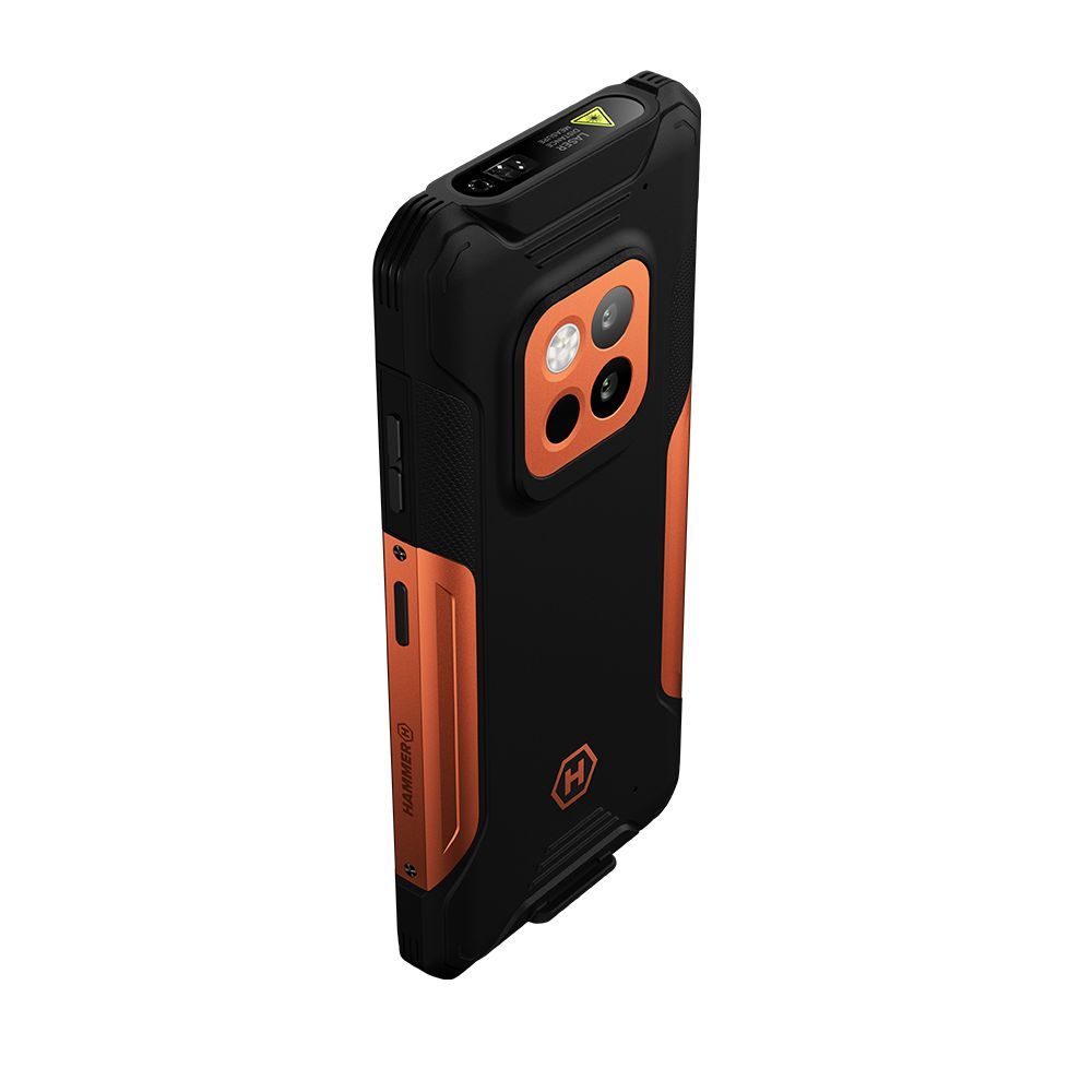 MyPhone Hammer Construction 2 Thermal 256GB DualSIM Black/Orange