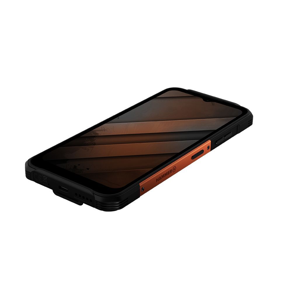 MyPhone Hammer Construction 2 Thermal 256GB DualSIM Black/Orange