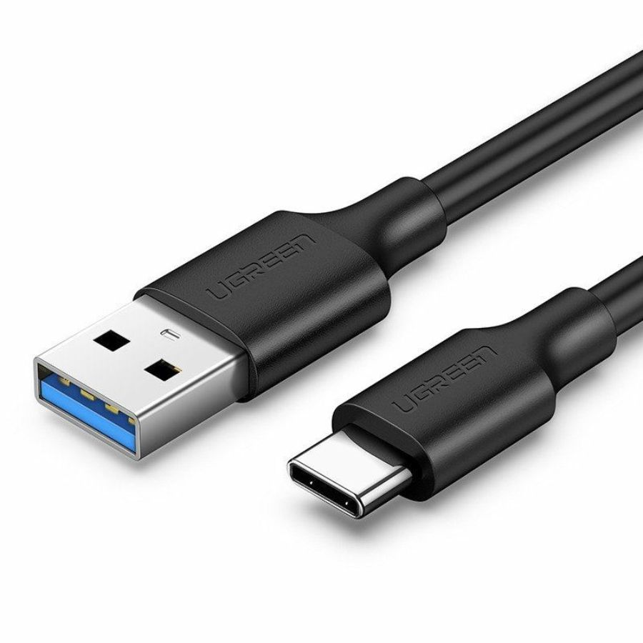 UGREEN USB-A - USB-C male/male cable 0,5m Black