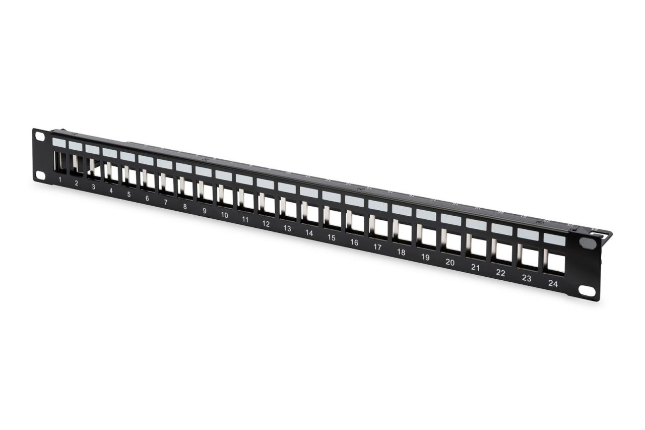 Digitus 24-port Patch Panel 1U Black