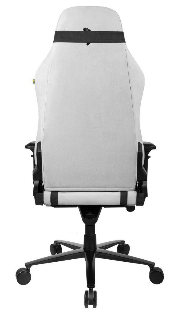 Arozzi Vernazza Supersoft Fabric Gaming Chair Light Grey