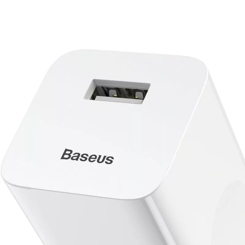 Baseus USB Quick Charger 3.0 24W White