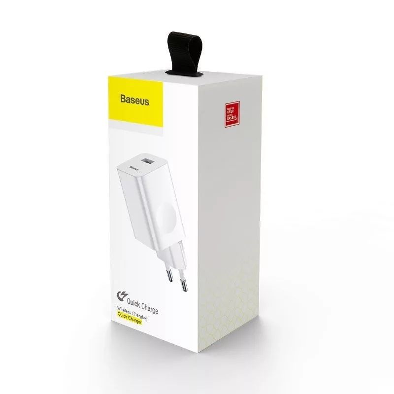 Baseus USB Quick Charger 3.0 24W White