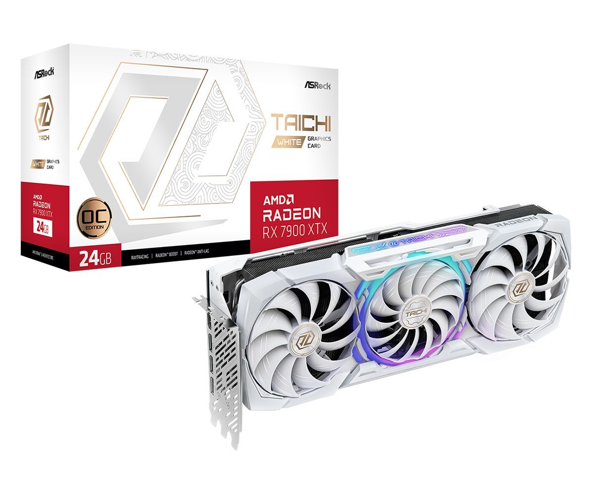 ASRock Radeon RX7900 XTX Taichi 24GB OC White