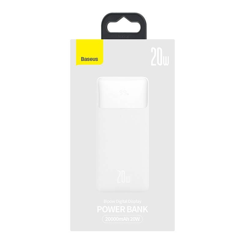 Baseus Bipow 20000mAh PowerBank White