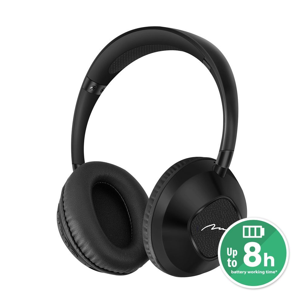 Media-Tech MT3610 Sonique BT Bluetooth Headset Black