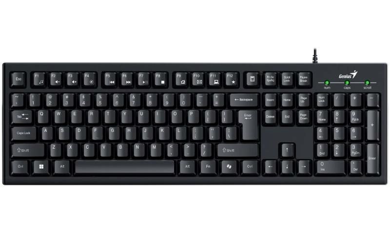 Genius KM-100SE Keyboard Combo Black HU