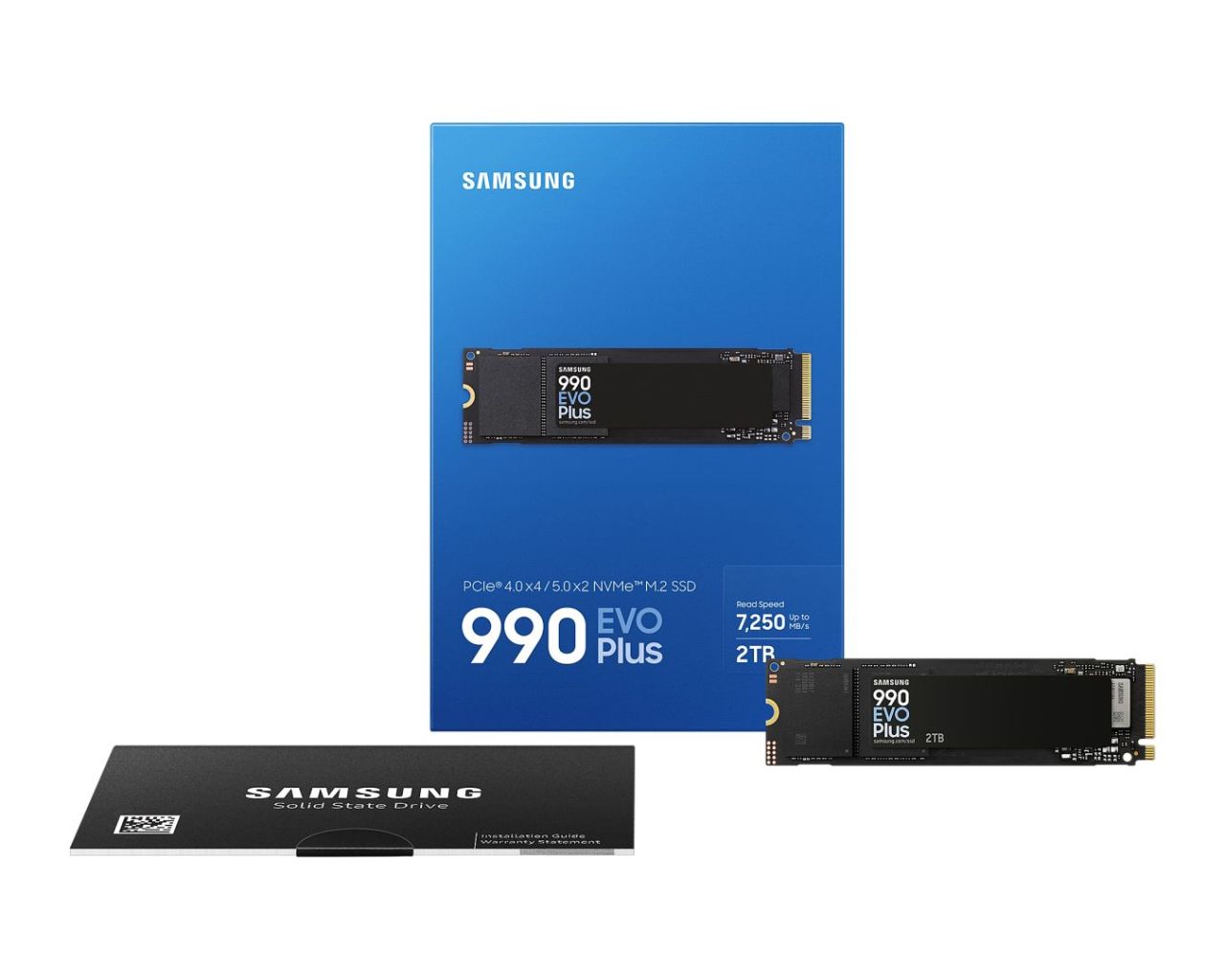 Samsung 2TB M.2 2280 NVMe 990 EVO Plus