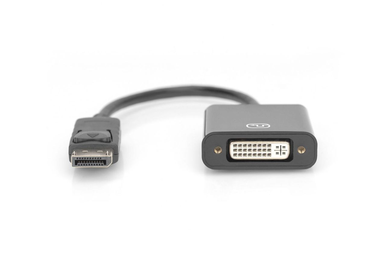 Digitus Active DisplayPort Adapter/Converter DP to DVI 0,15m Black