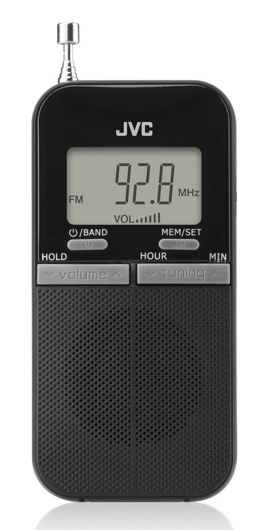 JVC RA-E411B Portable Radio Black