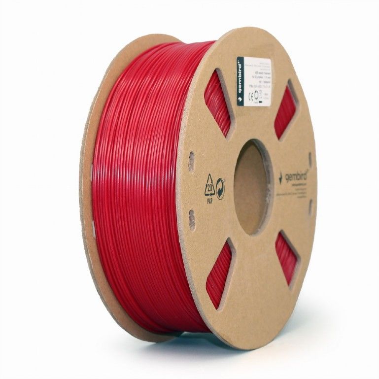 Gembird 3DP-ABS1.75-01-R ABS Filament Red 1,75mm 1kg