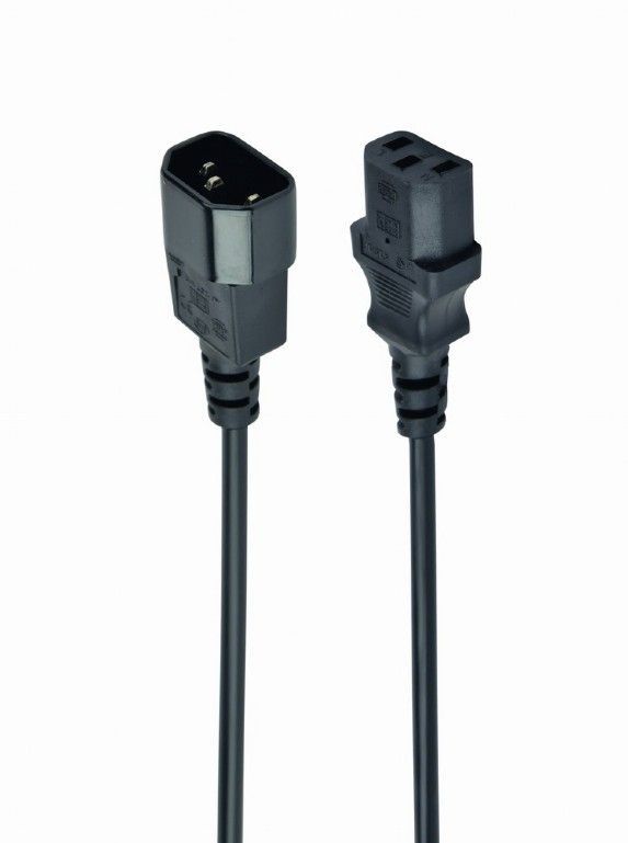 Gembird PC-189 power extension cable 6ft 1,8m Black