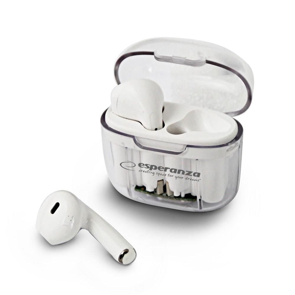 Esperanza EH237W Bluetooth Earphones White