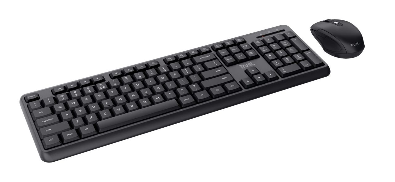 Trust ODY Wireless Keyboard Combo Black US