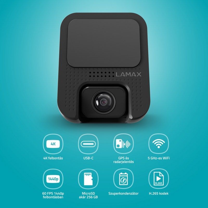 Lamax F10 GPS 4K Car Camera