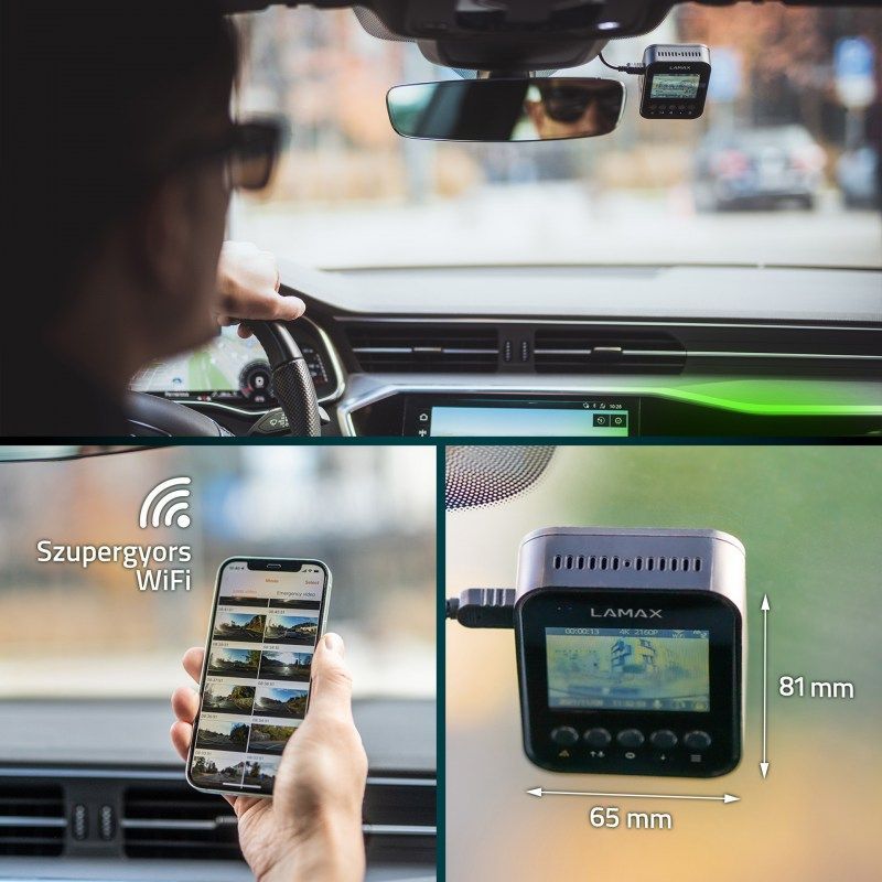 Lamax F10 GPS 4K Car Camera