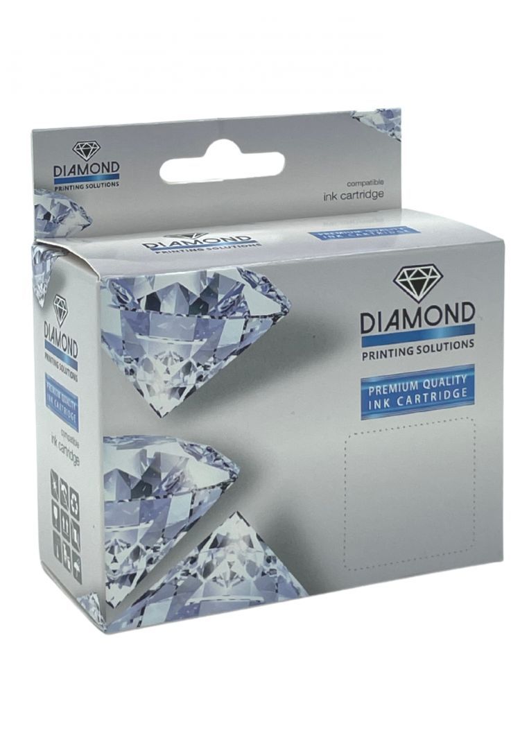 Diamond CC654AE (901XL) utángyártott Black tintapatron