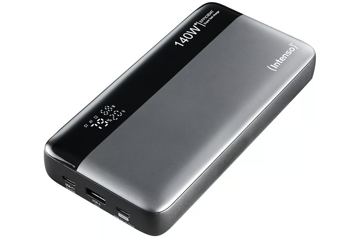 Intenso HE25000 25000mAh PowerBank Grey-Black