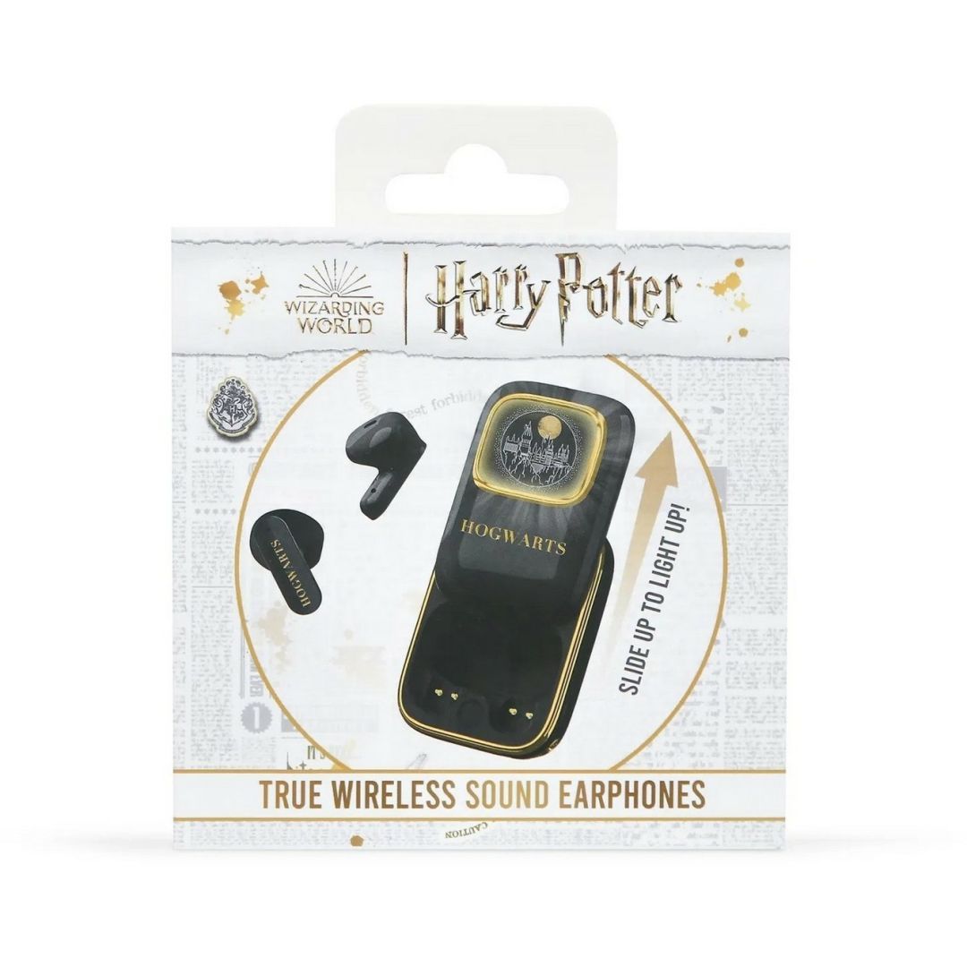 OTL Technologies Harry Potter Hogwarts Slide TWS Headset Black/Gold