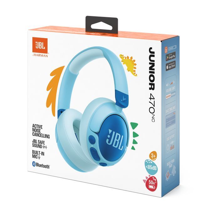 JBL JR 470 NC Bluetooth Headset for Kids Blue