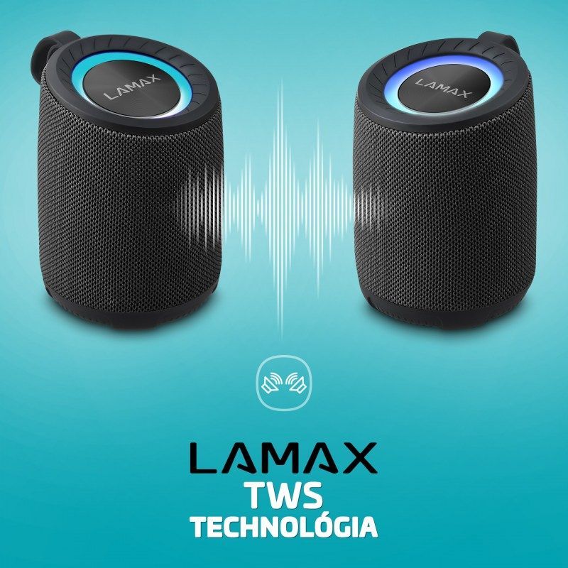 Lamax Waver1 Bluetooth Speaker Black