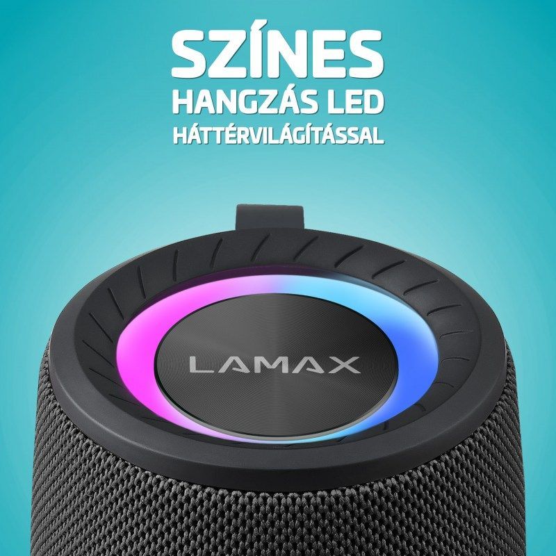 Lamax Waver1 Bluetooth Speaker Black