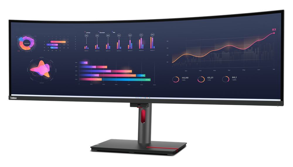 Lenovo 49" ThinkVision P49w-30 IPS LED Curved