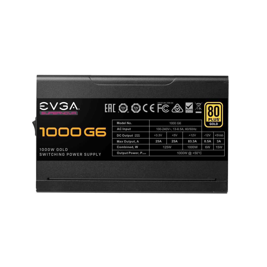 EVGA 1000W 80+ Gold SuperNova 1000 G6