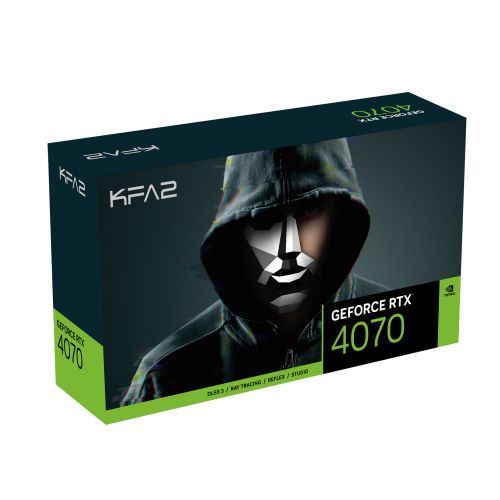 KFA2 GeForce RTX4070 12GB DDR6 D6 1-Click OC 2X