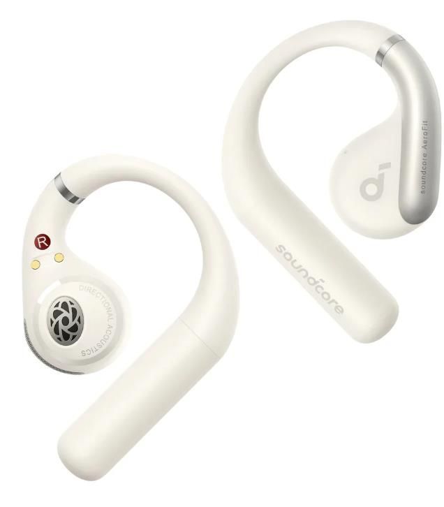 Soundcore AeroFit Bluetooth Headset White