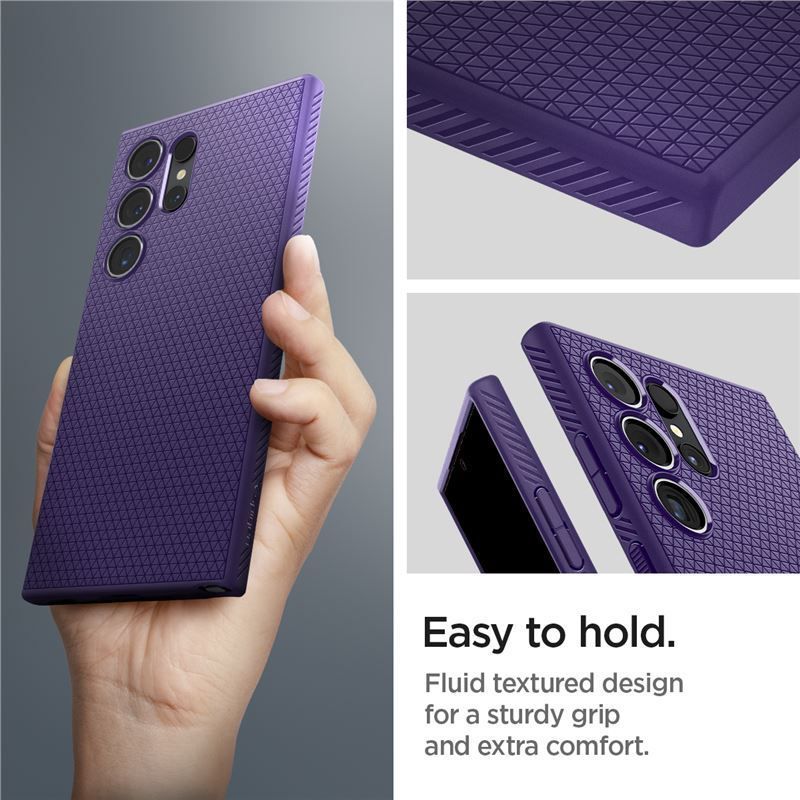 Spigen Liquid Air for Samsung Galaxy S24 Ultra Deep Purple