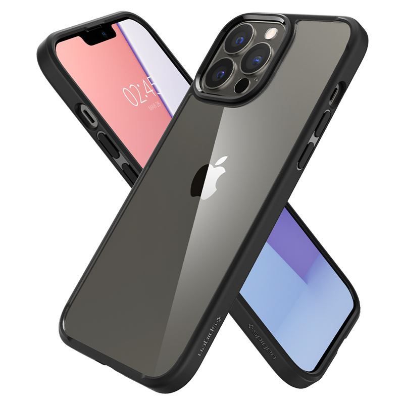 Spigen Ultra Hybrid, matte black - iPhone 13 Pro