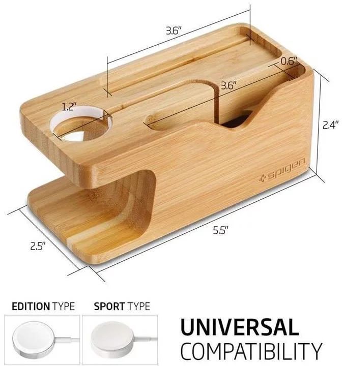 Spigen Stand Apple Watch + iPhone S370