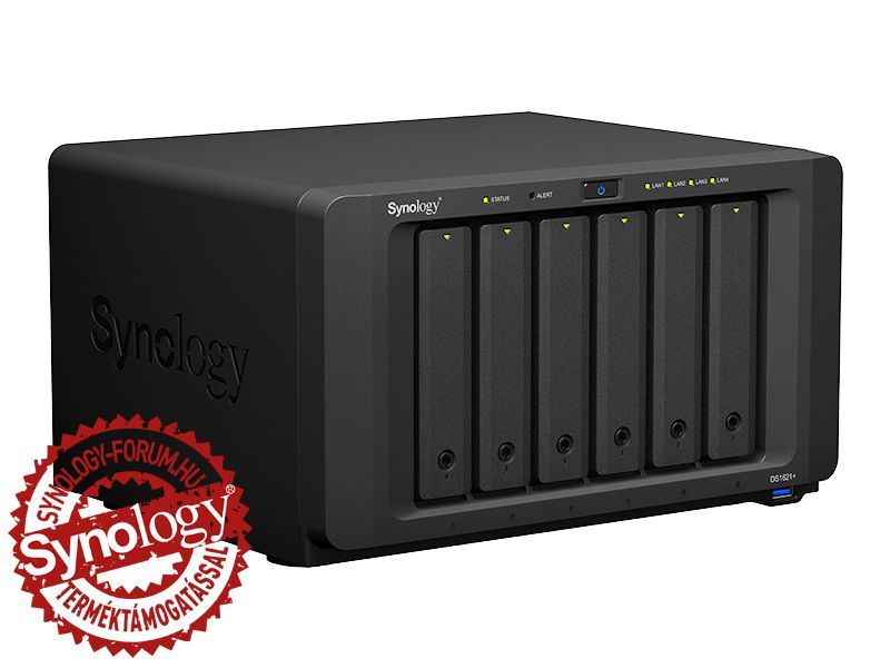 Synology NAS DS1621+ (4GB) (6xHDD + 2xM.2 SSD)