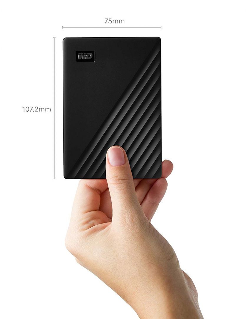 Western Digital 5TB 2,5" USB3.2 My Passport Black