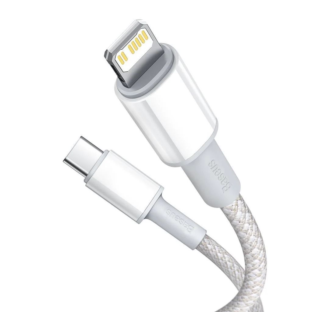 Baseus USB-C to Lightning Cable 1m White