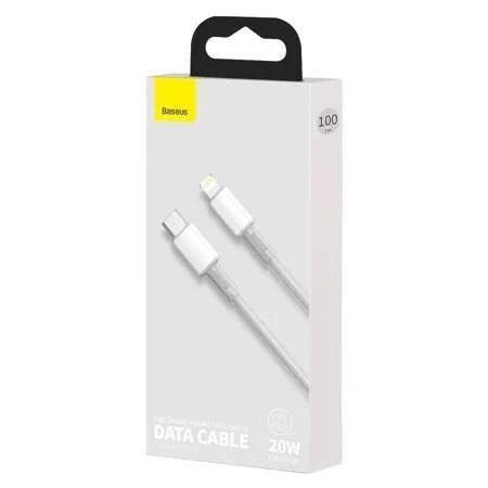 Baseus USB-C to Lightning Cable 1m White