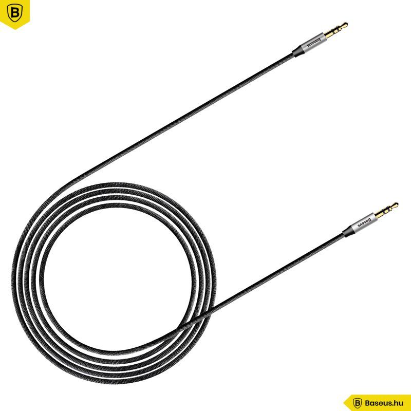 Baseus M30 Yiven Audio Cable 1,5m Black/Grey