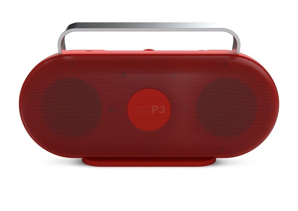 Polaroid P3 009091 Wireless Bluetooth Speaker White/Red