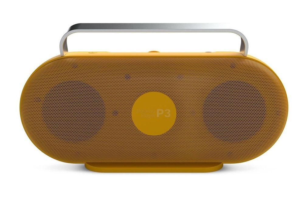 Polaroid P3 009090 Wireless Bluetooth Speaker White/Yellow