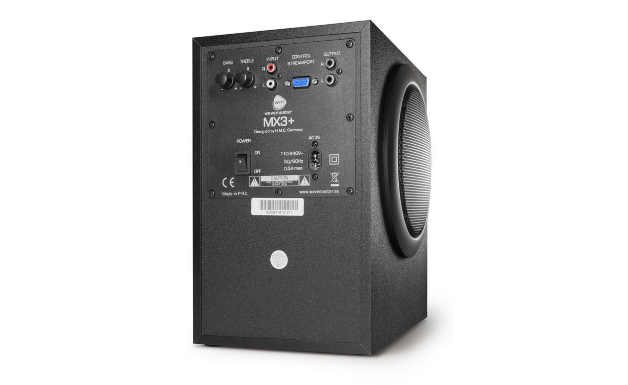 wavemaster MX3+ 2.1 Stereo Speaker System Black