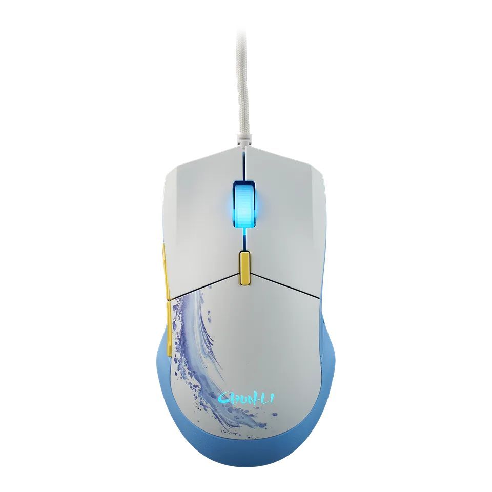 Cooler Master MM310 SF6 Chun-Li Gaming Mouse White/Blue