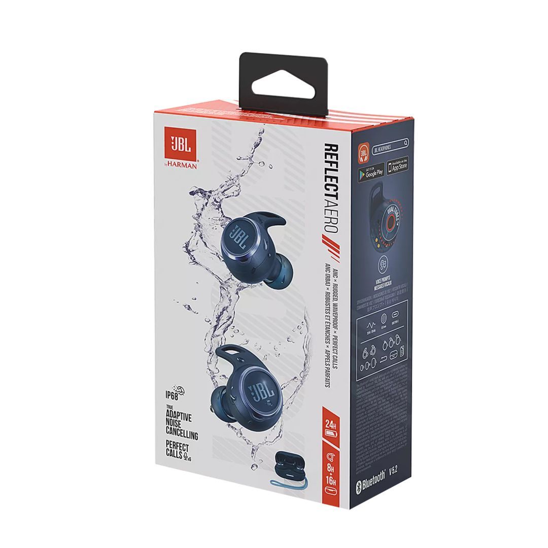 JBL Reflect Aero True Wireless Bluetooth Headset Blue