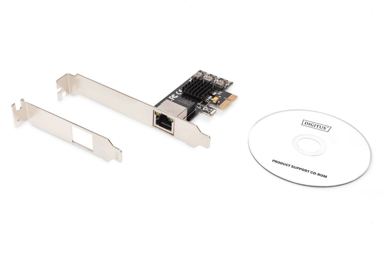 Digitus Ethernet PCI Express Network Card 2.5G (4-Speed)