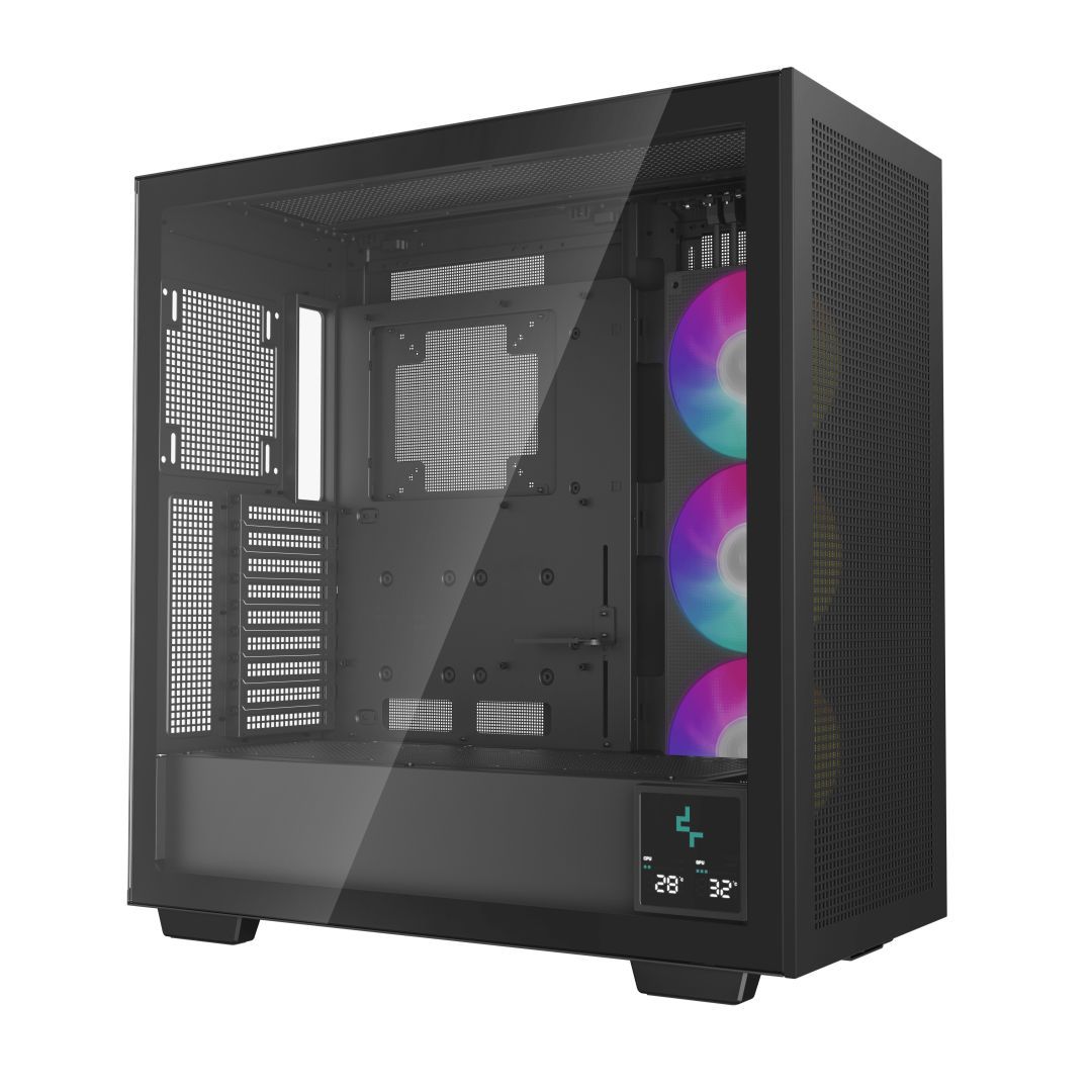 DeepCool Morpheus Tempered Glass Black